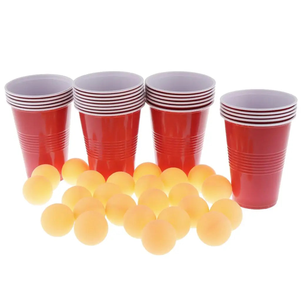 Juego de pong de cerveza