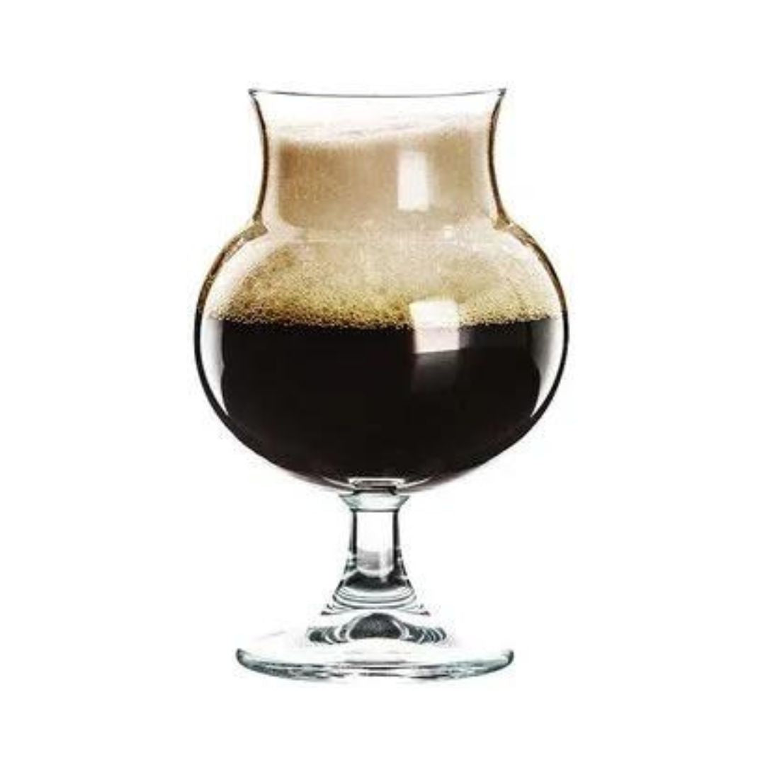 Vaso de cerveza artesanal